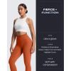 image:imageAoxjox High Waisted Workout Metamorph Breeze Leggings for Women Tummy Control Buttery Soft Yoga Pants 242628Earthy Brown