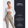 image:imageAoxjox High Waisted Workout Metamorph Breeze Leggings for Women Tummy Control Buttery Soft Yoga Pants 242628Mink