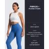 image:imageAoxjox High Waisted Workout Metamorph Breeze Leggings for Women Tummy Control Buttery Soft Yoga Pants 242628Motion Blue