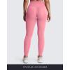 image:imageAoxjox High Waisted Workout Metamorph Breeze Leggings for Women Tummy Control Buttery Soft Yoga Pants 242628Rose Clay