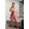 image:imageAoxjox High Waisted Workout Metamorph Breeze Leggings for Women Tummy Control Buttery Soft Yoga Pants 242628Rose Clay