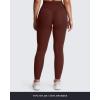 image:imageAoxjox High Waisted Workout Metamorph Breeze Leggings for Women Tummy Control Buttery Soft Yoga Pants 242628Rum Raisin