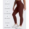 image:imageAoxjox High Waisted Workout Metamorph Breeze Leggings for Women Tummy Control Buttery Soft Yoga Pants 242628Rum Raisin
