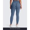 image:imageAoxjox High Waisted Workout Metamorph Breeze Leggings for Women Tummy Control Buttery Soft Yoga Pants 242628Steel Blue