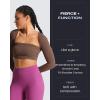 image:imageAoxjox Womens Long Sleeve Open Front Lexi Lined Bolero Shrug Crop Top CardiganFudge Coffee