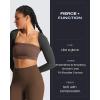 image:imageAoxjox Womens Long Sleeve Open Front Lexi Lined Bolero Shrug Crop Top CardiganIron Grey