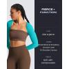 image:imageAoxjox Womens Long Sleeve Open Front Lexi Lined Bolero Shrug Crop Top CardiganLagoon Teal