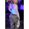 image:imageAoxjox Womens Long Sleeve Open Front Lexi Lined Bolero Shrug Crop Top CardiganWhite