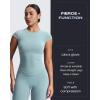 image:imageAoxjox Womens Velura Straight Leg Yoga Pants Buttery Soft PlushFlex MidWaist WideLeg for Workout amp Casual LeggingsCloud Steel Blue