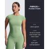 image:imageAoxjox Womens Velura Straight Leg Yoga Pants Buttery Soft PlushFlex MidWaist WideLeg for Workout amp Casual LeggingsSage Drift