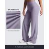 image:imageAoxjox Womens Velura Straight Leg Yoga Pants Buttery Soft PlushFlex MidWaist WideLeg for Workout amp Casual LeggingsSoft Amethyst