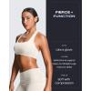 image:imageAoxjox Womens Workout Athlenza Fold Over Waist Straight Leg Bottoms Lumastretch Gym Yoga Pants 313335Vanilla Beige