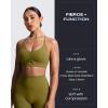 image:imageAoxjox Womens Workout Velura Biker Shorts High Waisted Hidden Scrunch PlushFlex Athletic Yoga Short 6Moss