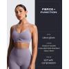 image:imageAoxjox Womens Workout Velura Biker Shorts High Waisted Hidden Scrunch PlushFlex Athletic Yoga Short 6Soft Amethyst