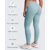 image:imageAoxjox Womens Workout Velura Leggings High Waisted Hidden Scrunch PlushFlex Buttery Soft Yoga Pants 26Cloud Steel Blue