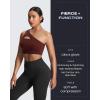 image:imageAoxjox Workout Kinetic Seamles Leggings for Women High Waisted Hidden Scrunch Tummy Control Gym Yoga Pants 23Black