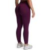 image:imageAoxjox Workout Kinetic Seamles Leggings for Women High Waisted Hidden Scrunch Tummy Control Gym Yoga Pants 23Venom Purple