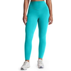image:imageAoxjox High Waisted Workout Metamorph Breeze Leggings for Women Tummy Control Buttery Soft Yoga Pants 242628Lagoon Teal