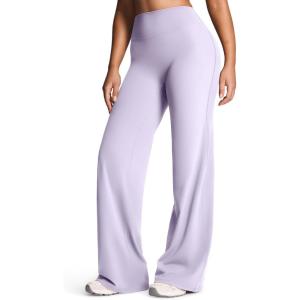 image:imageAoxjox Womens Workout Athlenza Straight Leg Bottoms High Waist Lumastretch Gym Yoga Pants 31 33 35Misty Lilac