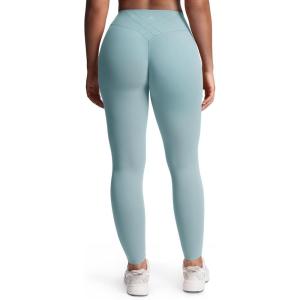 image:imageAoxjox Womens Workout Velura Leggings High Waisted Hidden Scrunch PlushFlex Buttery Soft Yoga Pants 26Cloud Steel Blue