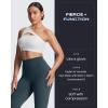 image:imageAoxjox High Waisted Workout Leggings for Women Tummy Control Buttery Soft Yoga Metamorph Deep V Pants 26A Blueberry