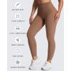 image:imageAoxjox High Waisted Workout Leggings for Women Tummy Control Buttery Soft Yoga Metamorph Deep V Pants 26A Brownie