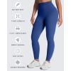 image:imageAoxjox High Waisted Workout Leggings for Women Tummy Control Buttery Soft Yoga Metamorph Deep V Pants 26Bellwether Blue