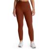 image:imageAoxjox High Waisted Workout Leggings for Women Tummy Control Buttery Soft Yoga Metamorph Deep V Pants 26Cherry Mahogany
