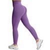 image:imageAoxjox High Waisted Workout Leggings for Women Tummy Control Buttery Soft Yoga Metamorph Deep V Pants 26Chive Blossom