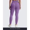 image:imageAoxjox High Waisted Workout Leggings for Women Tummy Control Buttery Soft Yoga Metamorph Deep V Pants 26Chive Blossom