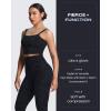 image:imageAoxjox High Waisted Workout Leggings for Women Tummy Control Buttery Soft Yoga Metamorph Deep V Pants 26Cloud Black 3 Pieces Pack