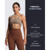 image:imageAoxjox High Waisted Workout Leggings for Women Tummy Control Buttery Soft Yoga Metamorph Deep V Pants 26Cloud Brown