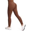 image:imageAoxjox High Waisted Workout Leggings for Women Tummy Control Buttery Soft Yoga Metamorph Deep V Pants 26Cloud Brown