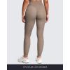 image:imageAoxjox High Waisted Workout Leggings for Women Tummy Control Buttery Soft Yoga Metamorph Deep V Pants 26Cloud Fade Mocha