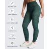 image:imageAoxjox High Waisted Workout Leggings for Women Tummy Control Buttery Soft Yoga Metamorph Deep V Pants 26Cloud Green
