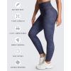 image:imageAoxjox High Waisted Workout Leggings for Women Tummy Control Buttery Soft Yoga Metamorph Deep V Pants 26Cloud Navy