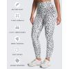 image:imageAoxjox High Waisted Workout Leggings for Women Tummy Control Buttery Soft Yoga Metamorph Deep V Pants 26Dalmatian Printsize Up  Run Small