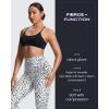 image:imageAoxjox High Waisted Workout Leggings for Women Tummy Control Buttery Soft Yoga Metamorph Deep V Pants 26Dalmatian Printsize Up  Run Small