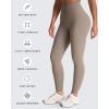 image:imageAoxjox High Waisted Workout Leggings for Women Tummy Control Buttery Soft Yoga Metamorph Deep V Pants 26Driftwood Run Small size Up