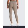 image:imageAoxjox High Waisted Workout Leggings for Women Tummy Control Buttery Soft Yoga Metamorph Deep V Pants 26Driftwood Run Small size Up