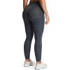 image:imageAoxjox High Waisted Workout Leggings for Women Tummy Control Buttery Soft Yoga Metamorph Deep V Pants 26Grey Swirl