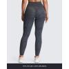 image:imageAoxjox High Waisted Workout Leggings for Women Tummy Control Buttery Soft Yoga Metamorph Deep V Pants 26Grey Swirl