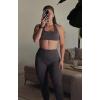 image:imageAoxjox High Waisted Workout Leggings for Women Tummy Control Buttery Soft Yoga Metamorph Deep V Pants 26Grey Swirl
