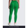 image:imageAoxjox High Waisted Workout Leggings for Women Tummy Control Buttery Soft Yoga Metamorph Deep V Pants 26Jolly Green