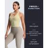 image:imageAoxjox High Waisted Workout Leggings for Women Tummy Control Buttery Soft Yoga Metamorph Deep V Pants 26Mink
