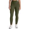 image:imageAoxjox High Waisted Workout Leggings for Women Tummy Control Buttery Soft Yoga Metamorph Deep V Pants 26Olive Green
