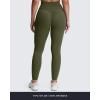 image:imageAoxjox High Waisted Workout Leggings for Women Tummy Control Buttery Soft Yoga Metamorph Deep V Pants 26Olive Green