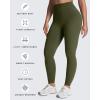 image:imageAoxjox High Waisted Workout Leggings for Women Tummy Control Buttery Soft Yoga Metamorph Deep V Pants 26Olive Green