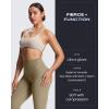 image:imageAoxjox High Waisted Workout Leggings for Women Tummy Control Buttery Soft Yoga Metamorph Deep V Pants 26Taupe