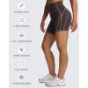 image:imageAoxjox Lexi Lined Workout Biker Shorts for Women Tummy Control High Waisted Exercise Athletic Gym Running Yoga Short 6MulchDriftwood